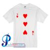 3 Love Heart Card Poker T Shirt
