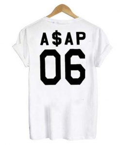 ASAP 06 back t-shirt