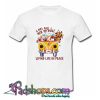 A Girl And Her Pitbull Love Living Life In Peace Sunflower T Shirt (PSM)