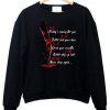 A Nightmare On Elm Street Hand 1 2 Freddy’s Coming For You Sweatshirt