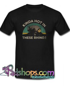 Ace Ventura kinda hot in these rhinos retro T Shirt SL