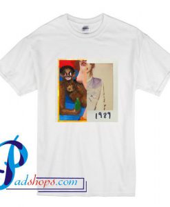 Album Cover  Kanye west My Beautiful Dark Twisted Fantasy & Taylor Swift 1989 Tour T Shirt