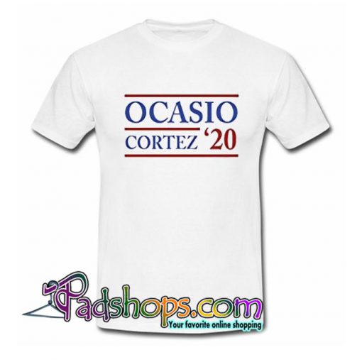 Alexandria Ocasio Cortez AOC 2020 T Shirt SL