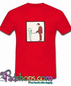 Alien Handshake With Man T Shirt (PSM)
