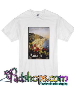 Amalfi Italy Travel Poster T-Shirt