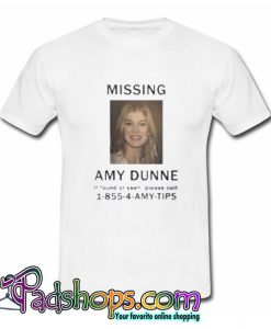 Amy Dunne Missing Poster  T shirt SL