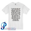 Andrea Russet It's Not That I Don't Like You T Shirt