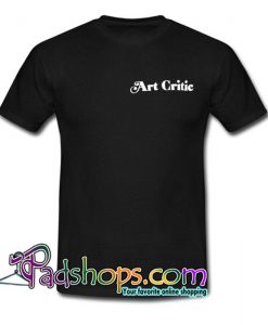 Art Critic Black T Shirt SL