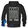 Authentic Youth Hoodie Back