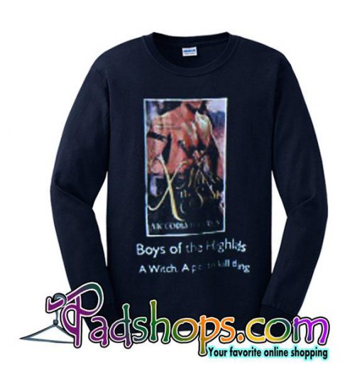 Bad Boys of the Highlands  Romance Novel sweatshirt