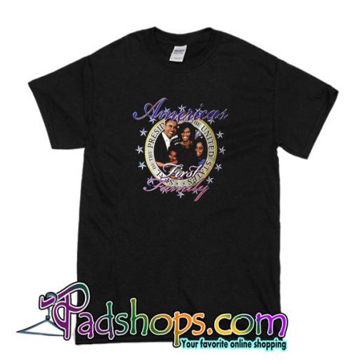 Barack Obama Michelle Americas First Family T Shirt