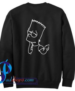 Bart Simpson Sweatshirt Back