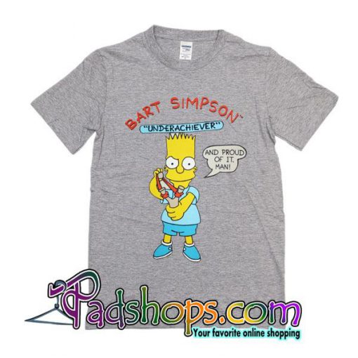 Bart Simpson Underachiever T-Shirt