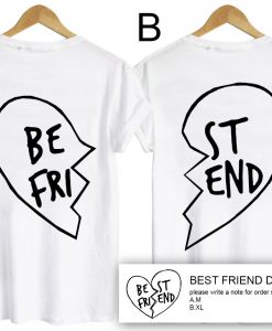 Best Friend T Shirt Back Couple