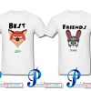 Best Friends Cartoon Zootopia T shirt Couple