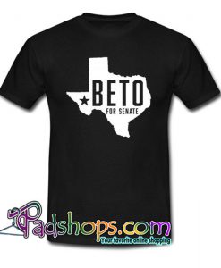 Beto For Senate Texas Map T Shirt SL