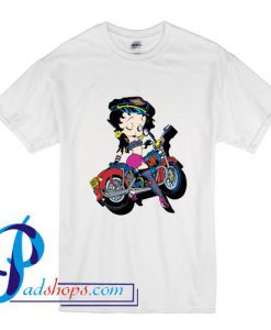 Betty Boop Biker T Shirt