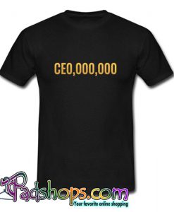 Black CEO 000 000  T shirt SL