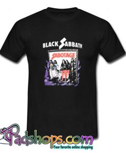 Black Sabbath Sabotage T shirt SL