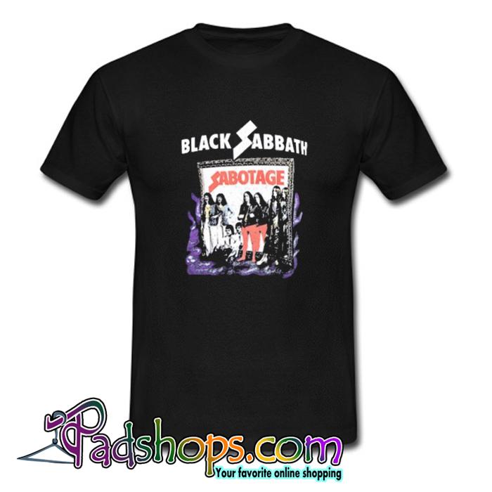 Black Sabbath Sabotage T shirt SL
