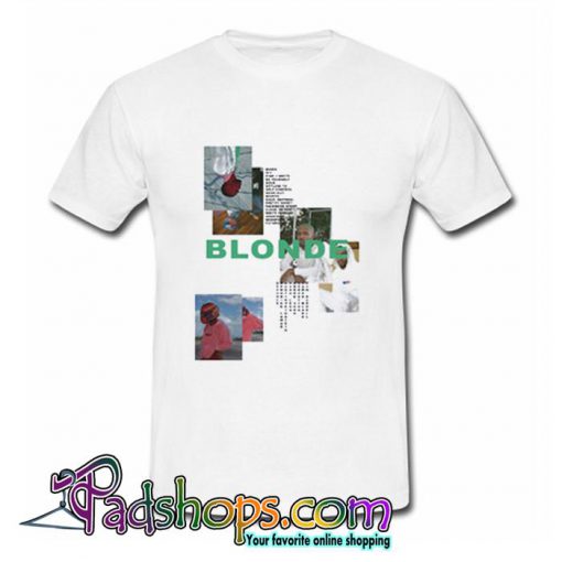 Blonde Frank Ocean T Shirt (PSM)