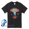 Boston Rock Band Classic Spaceship Distressed T Shirt