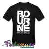 Bourne Recordings Logo T Shirt Back (PSM)