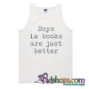 Boys in books are just better Tank Top SL