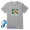 Broken Rose Flowers Vintage T Shirt