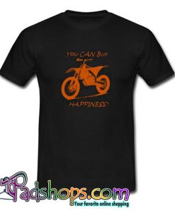 Buy Happiness  Orange on Black Trending  T shirt SL