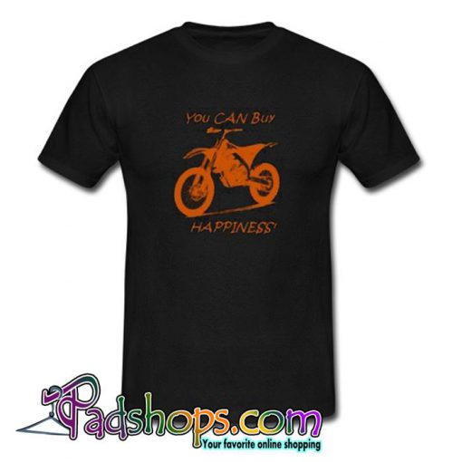 Buy Happiness  Orange on Black Trending  T shirt SL