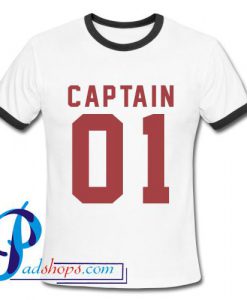 Captain 01 Ringer Shirt