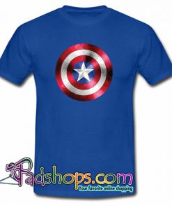 Captain America Shield  T Shirt SL