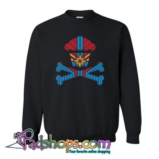Captain Marvel Crossbones  Sweatshirt SL