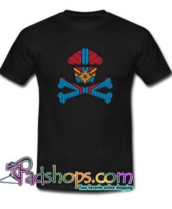 Captain Marvel Crossbones T Shirt SL