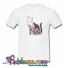 Cat in Cherry Blossom Tattoo trending T shirt SL