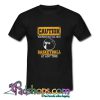 Caution This Person May Talk About Basketball At Any Time T Shirt SL