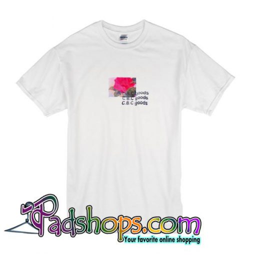 Cbc Goods Rose T Shirt