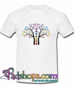 Chakra Tree of Life Chakras Symbol Meditation Yoga T shirt SL