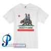 Cheech and Chong California Republic Flag T Shirt