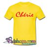 Cherie Slogan Logo Ladies  T Shirt SL