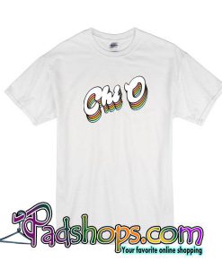 Chi Omega Rainbow T-Shirt