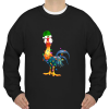 Chicken Hei Hei light Christmas Sweatshirt