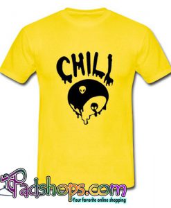 Chill Alien Ying Yang T Shirt (PSM)