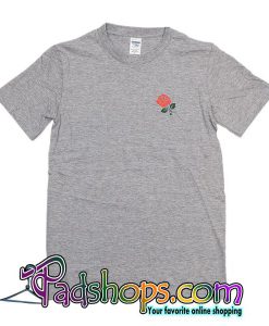 Chinatown Market Thank You Rose Grey T-Shirt