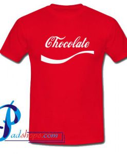 Chocolate Coca Cola Logo T Shirt