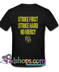 Cobra Kai Karate Kid Back T Shirt SL