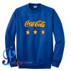 Coca Cola Logo With Stars Sweatshirt