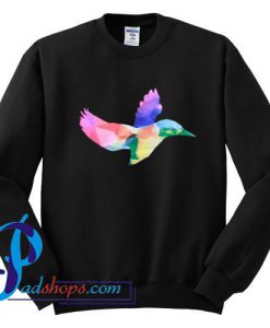Colorful Bird Art Sweatshirt