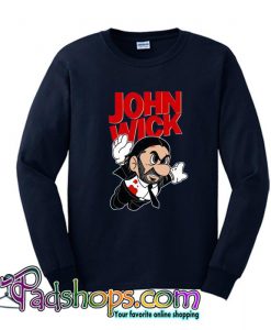 Comic ConSuper Mario x Unique John Wick Sweatshirt SL